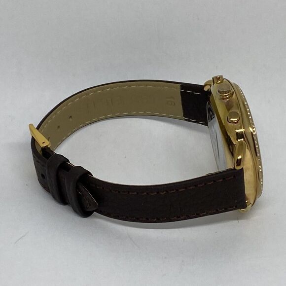 Fossil FTW1208 Women's Brown Leather White Analog Dial Hybrid Smartwatch XX766 - Picture 11 of 12